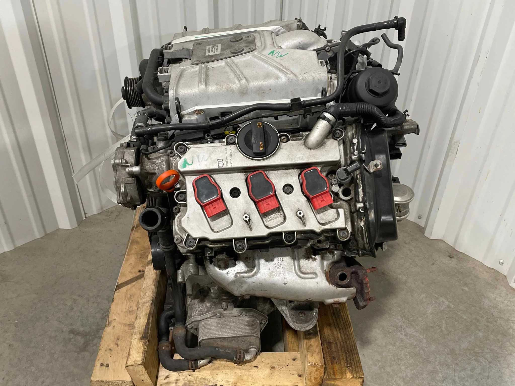 ENGINE MOTOR Audi Q7 2011 11 2012 12 3.0L VIN G - NW383058 - Image 2