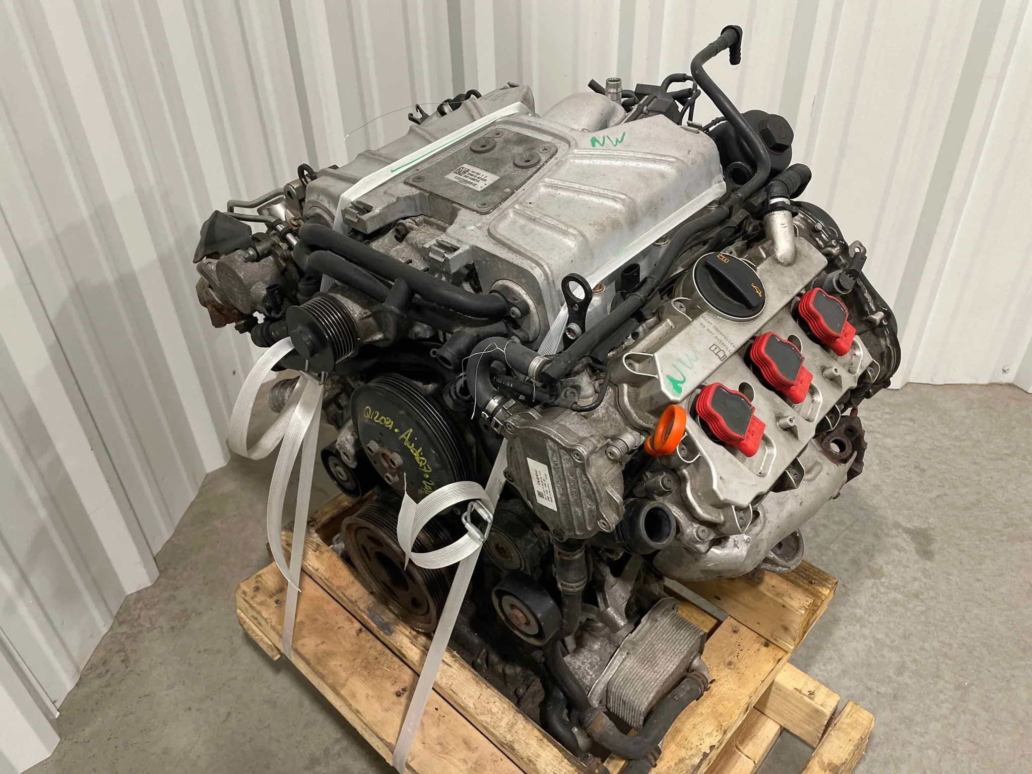 ENGINE MOTOR Audi Q7 2011 11 2012 12 3.0L VIN G - NW383058 - Image 3