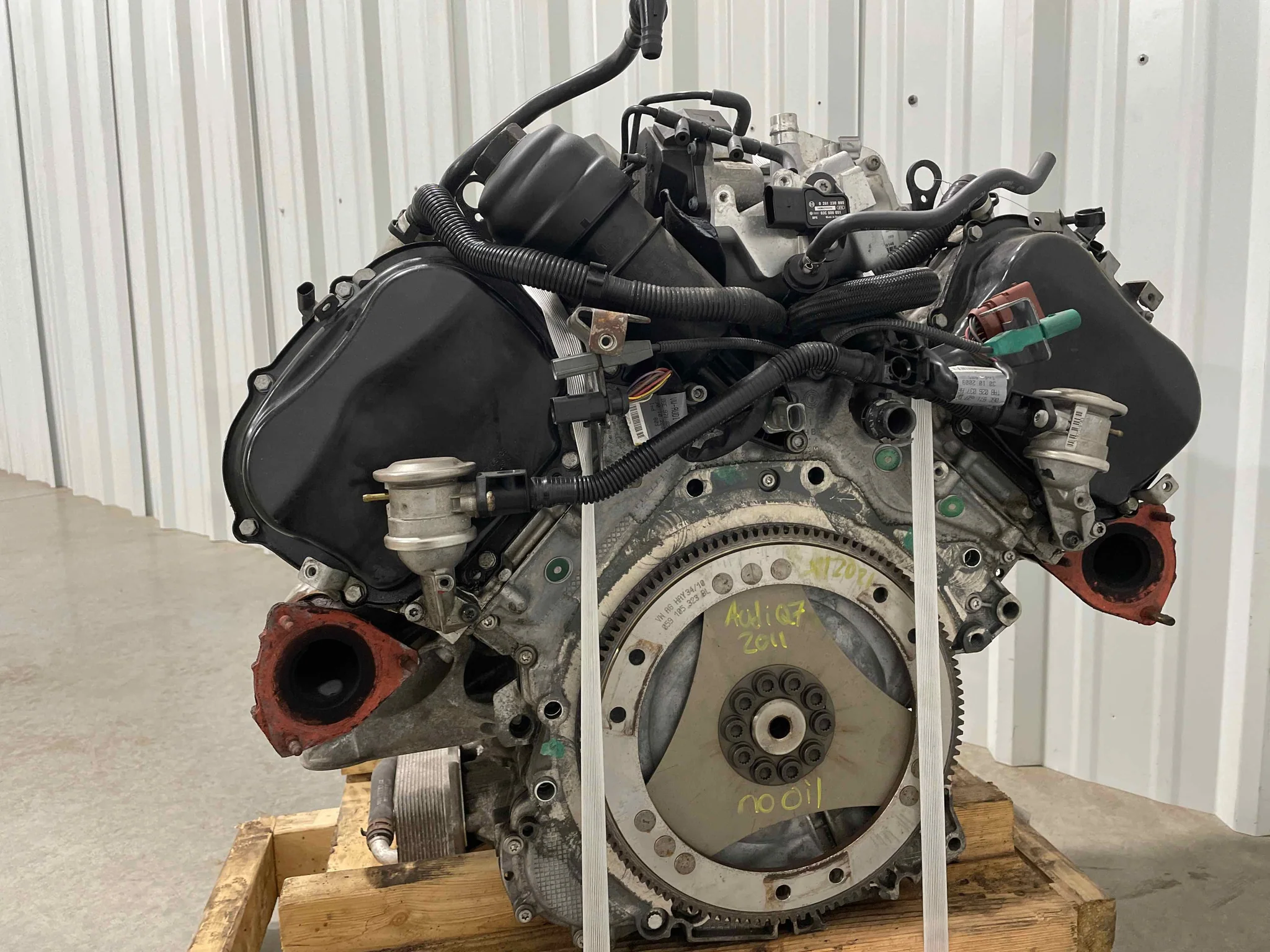 ENGINE MOTOR Audi Q7 2011 11 2012 12 3.0L VIN G - NW383058 - Image 4