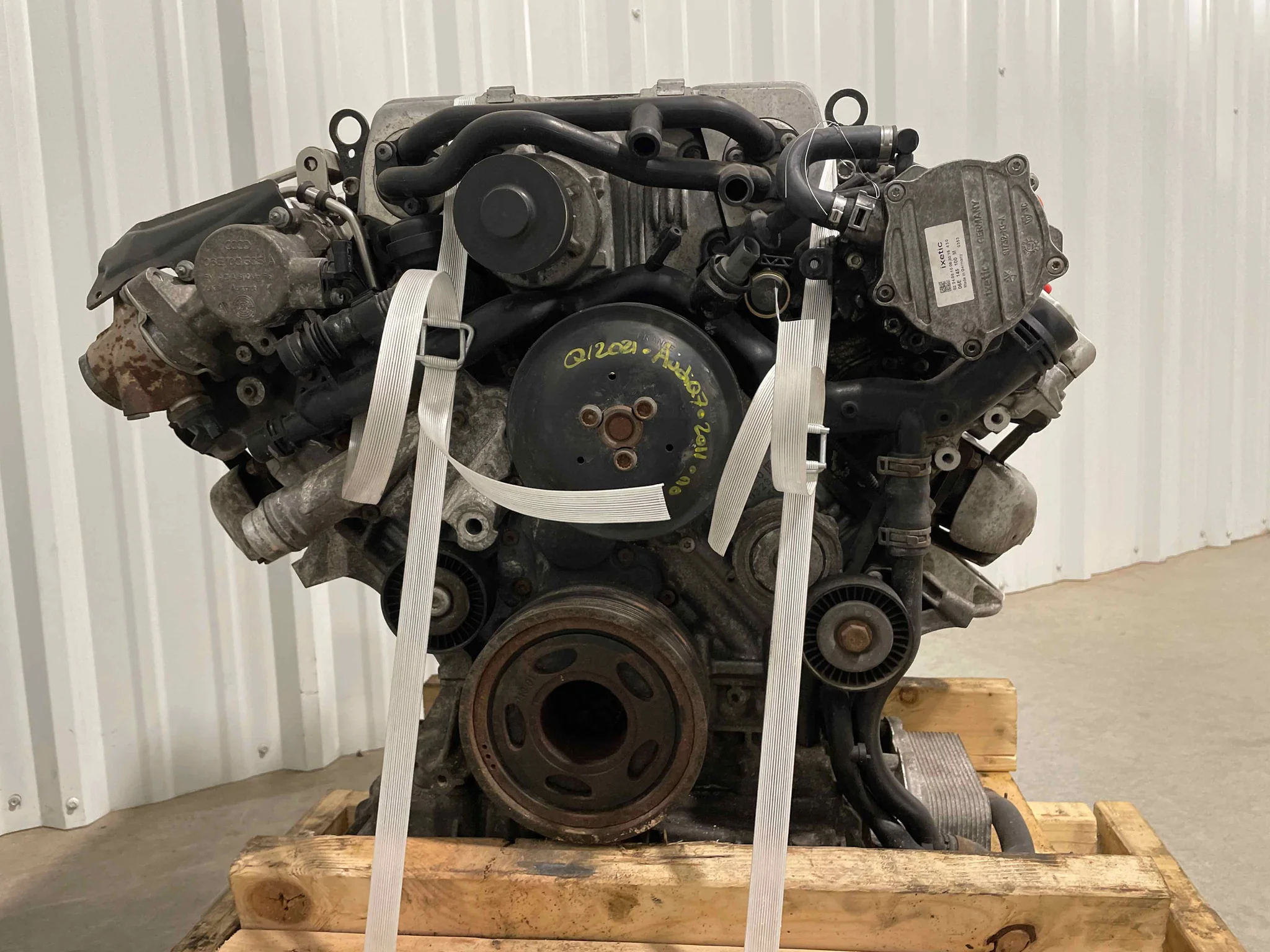 ENGINE MOTOR Audi Q7 2011 11 2012 12 3.0L VIN G - NW383058 - Image 5