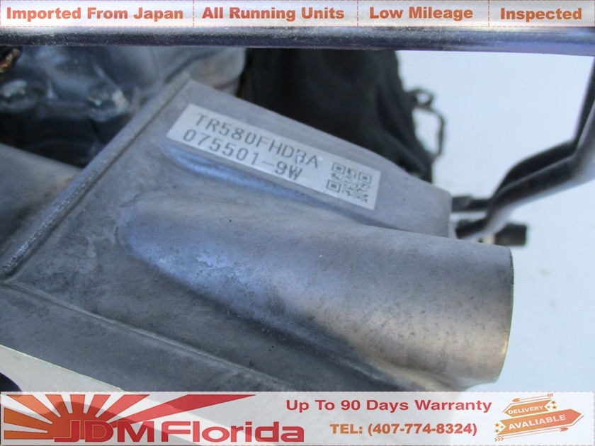JDM 2013-2015 SUBARU LEGACY SEDAN 2.5L FB25 ALL WHEEL DRIVE CVT AUTOMATIC TRANSMISSION TR580FHDBA / TR580FHEAA
