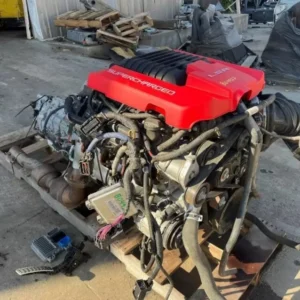 Alternative view of 2015 Camaro ZL1 6.2 LSA Supercharged Engine & Tremec TR6060 Trans Swap