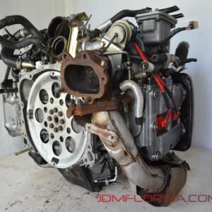 Alternative view of JDM 2002-2005 IMPREZA WRX 2.0L DOHC TURBO NON AVCS EJ205 ENGINE ONLY ( CABLE.THROTTLE TYPE )