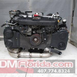 Alternative view of JDM 2002-2005 IMPREZA WRX 2.0L DOHC TURBO AVCS EJ205 ENGINE ONLY ( ELEC.THROTTLE TYPE )