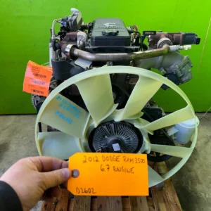 Alternative view of 10 11 12 DODGE RAM 2500 3500 6.7 CUMMINS TURBO DIESEL ENGINE MOTOR