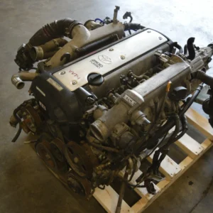 Alternative view of JDM TOYOTA 1JZGTE VVTI ENGINE AUTO TRANSMISSION FRONT SUMP JZX100 ETCS 1JZ GTE.