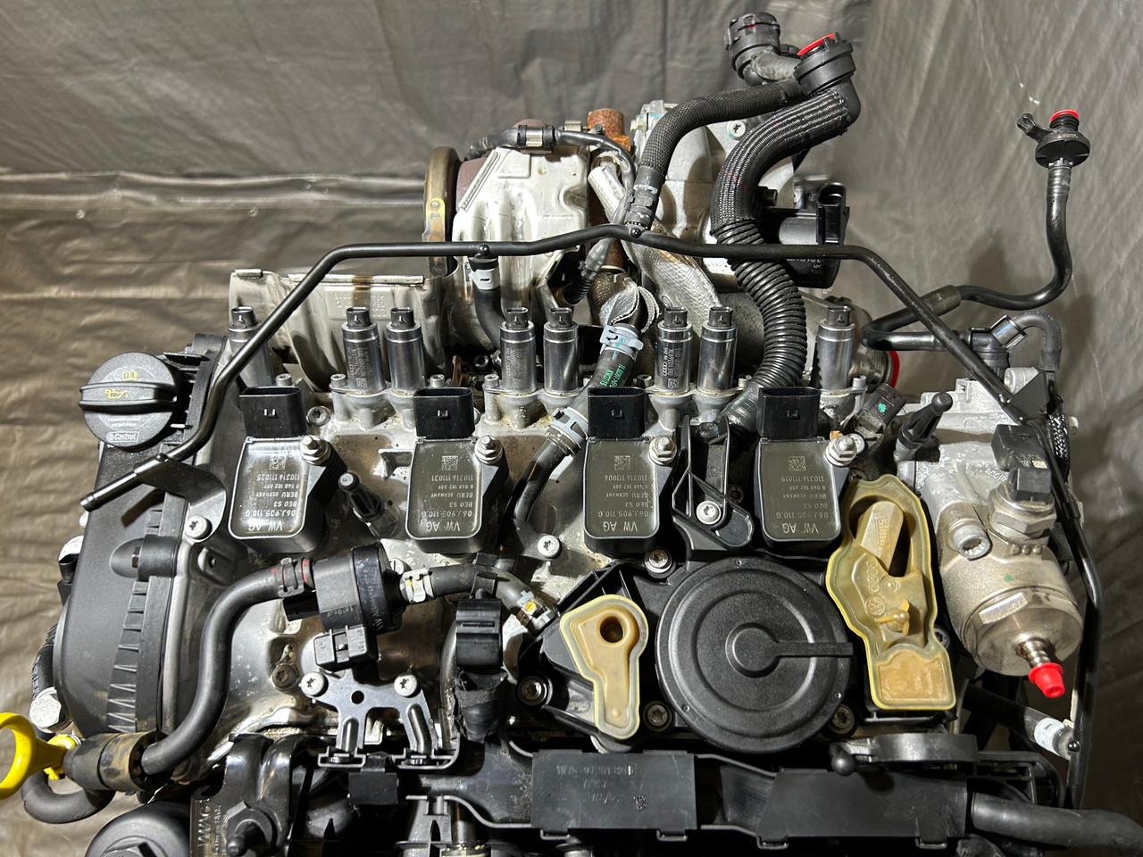 2016-2018 Audi TT 2.0l Engine Long Block w/ Turbocharger / CNTC / 106K T3002 - Image 9