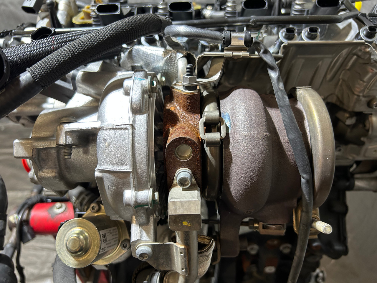 2016-2018 Audi TT 2.0l Engine Long Block w/ Turbocharger / CNTC / 106K T3002 - Image 14