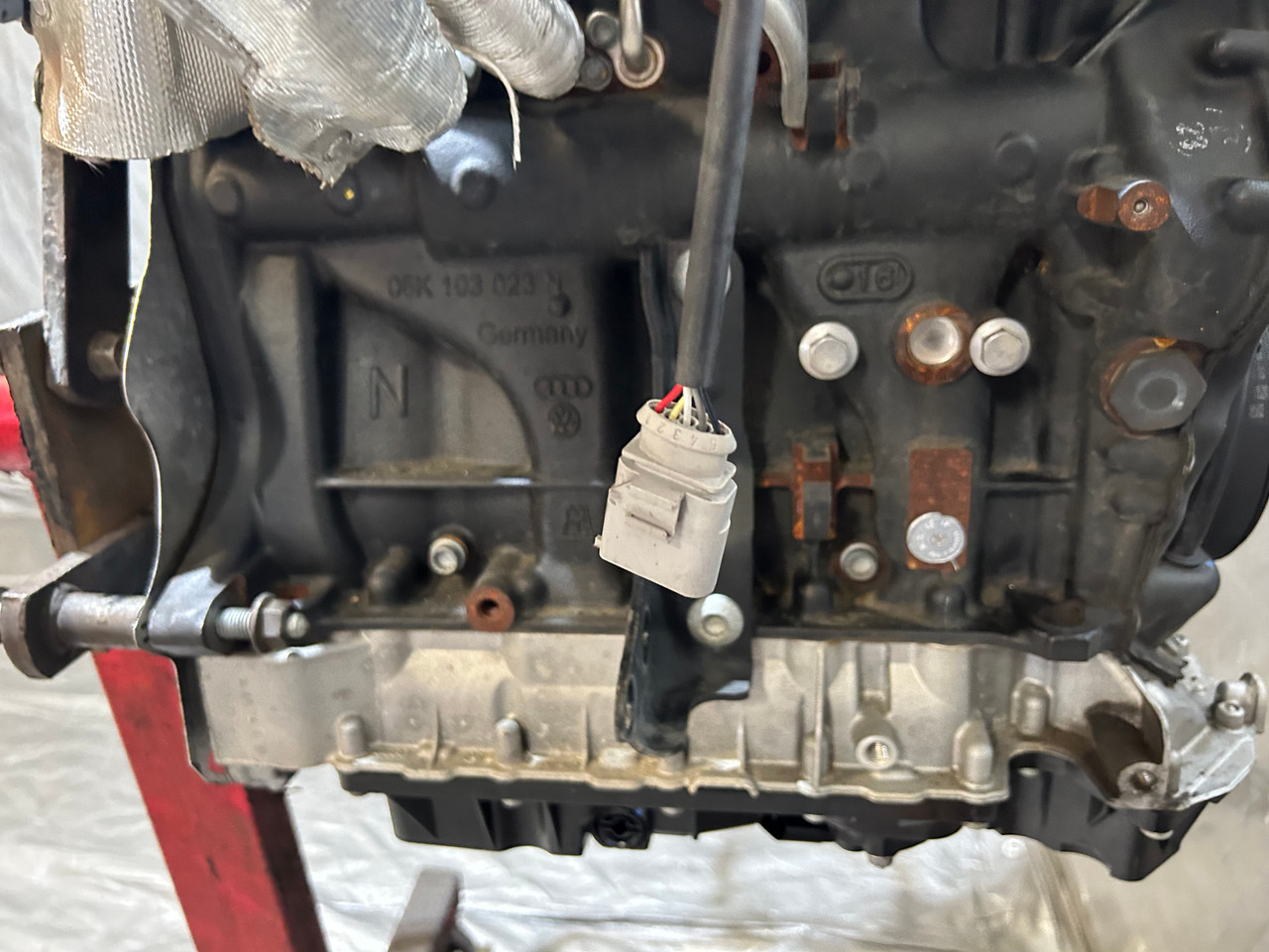 2016-2018 Audi TT 2.0l Engine Long Block w/ Turbocharger / CNTC / 106K T3002 - Image 15
